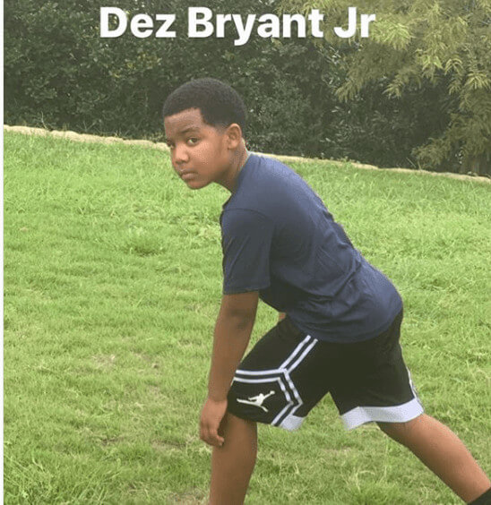 her brother Dez Bryant Jr